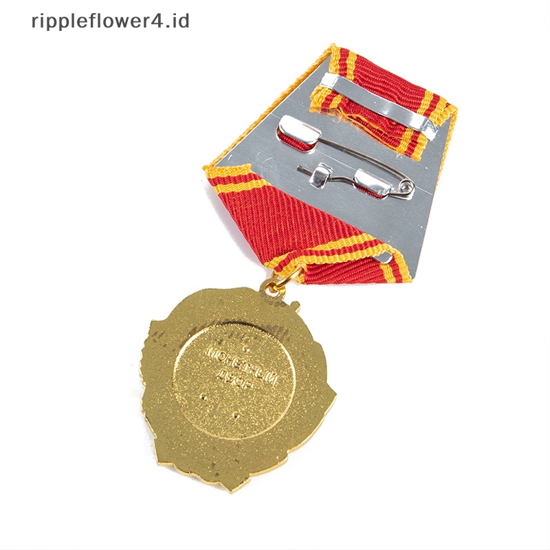 {rippleflower4.id} Cccp Orden Lenina USSR Lenin Pra Uni Soviet Medali Hadiah Lencana Militer Rusia~