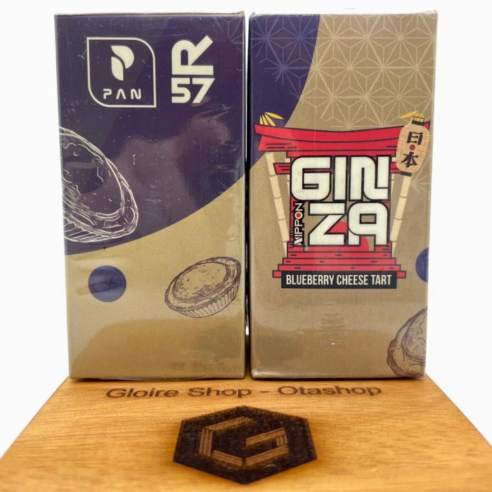 Nippon GINZA BLUEBERRY Cheese Tart 60ml 3mg 6mg by Hero57 x Pan Liquid