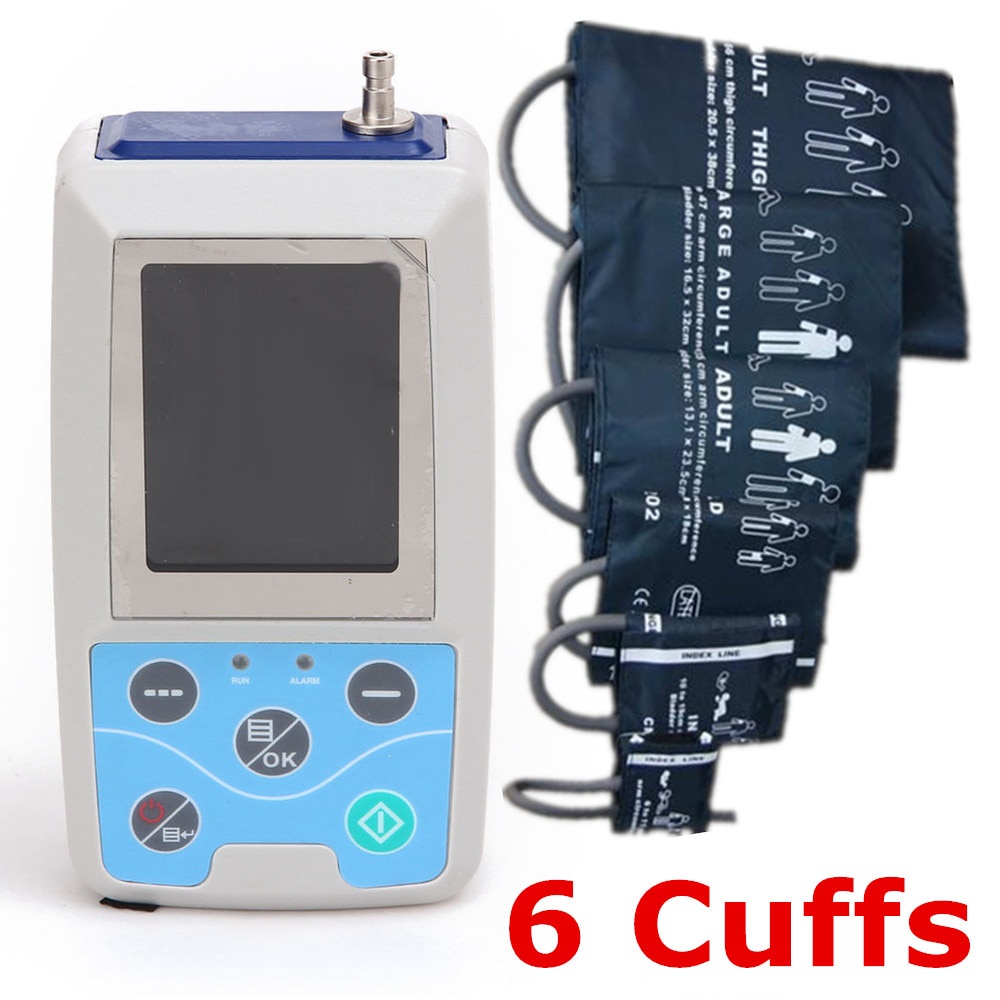 PREORDER 24 hours Ambulatory Blood Pressure Monitor System ABPM Free 6 cuffs ABPM50