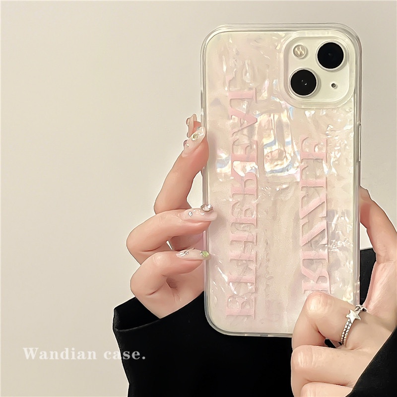 Ins Gaya Gadis Panas Cocok Untuk iPhone 14 Pro Max Casing Ponsel iPhone Dua Lapis Pola Dicetak Kompatibel Dengan Iphone13 13pro 13prm iPhone 11 11pro 14plus 12Pro Max Casing Ponsel TPU Tahan Guncangan