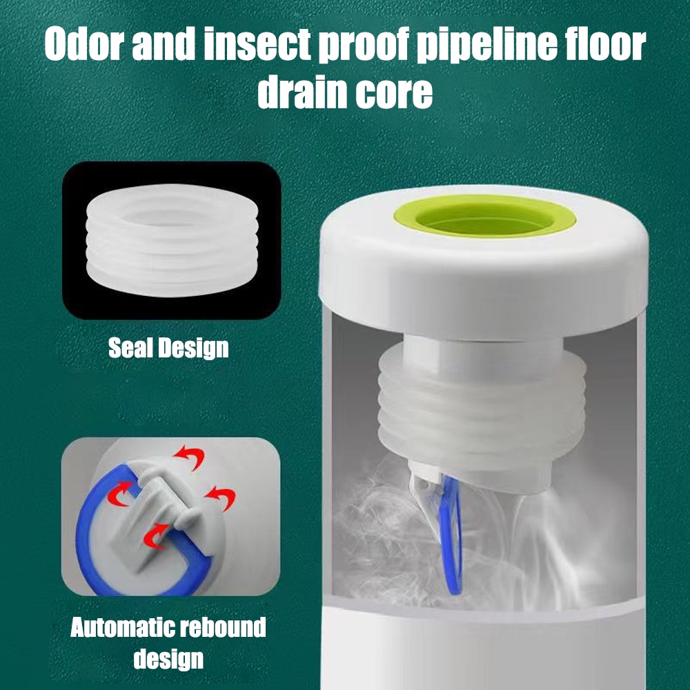 Plug Sealing Anti Bau Untuk Saluran Air Selokan/Sealing Pipa Kamar Mandi Anti Bau Floor Drain Plug/Inti Floor Drain Anti Serangga Dapur