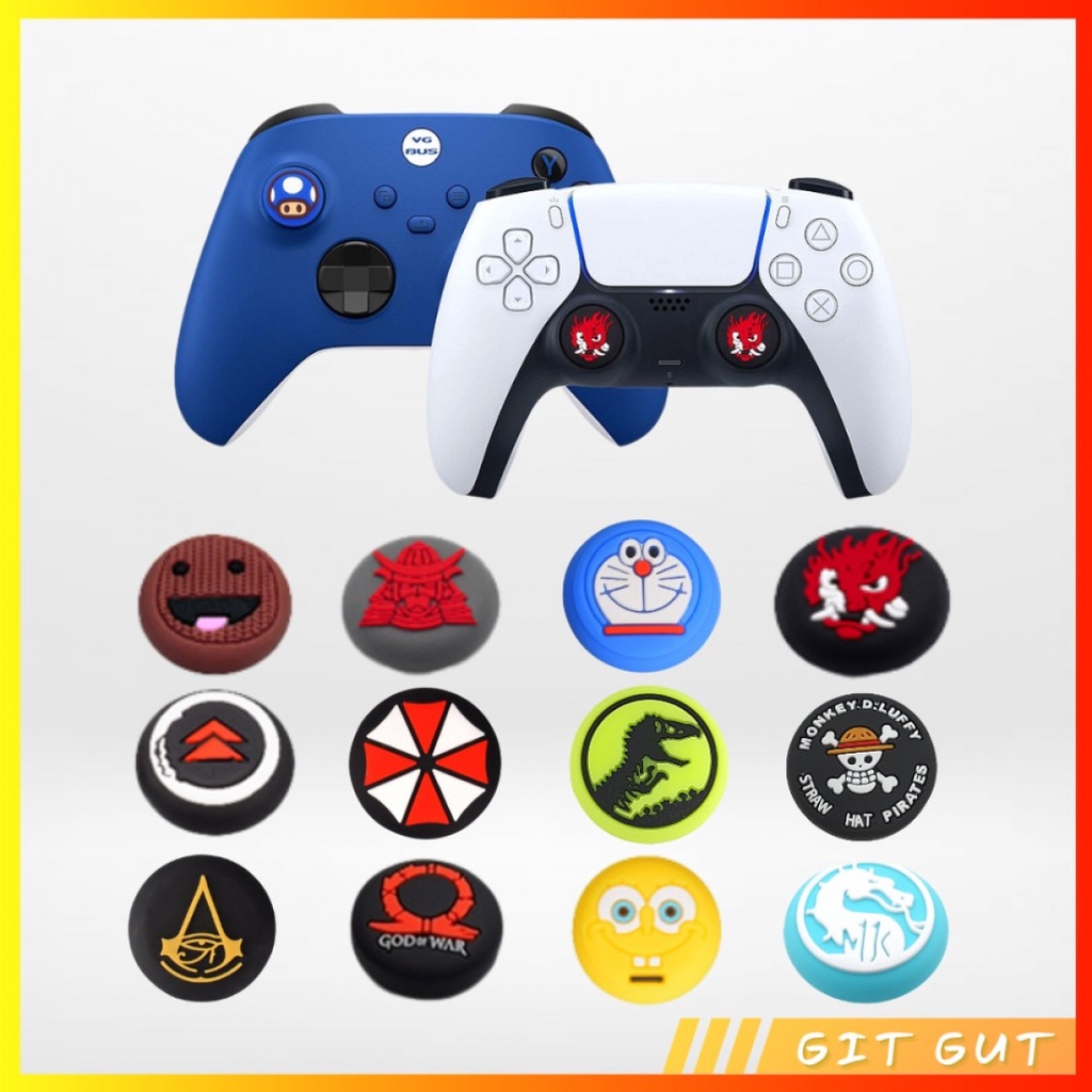 PS4 PS5 Xbox Series Theme Analog Thumb Grip Cap Controller Stick Stik