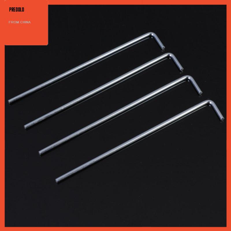 [Predolo] 50pcs Pasak Tenda 20cm Garden Stakes Nails Aluminium Untuk Camping Outdoor Kokoh