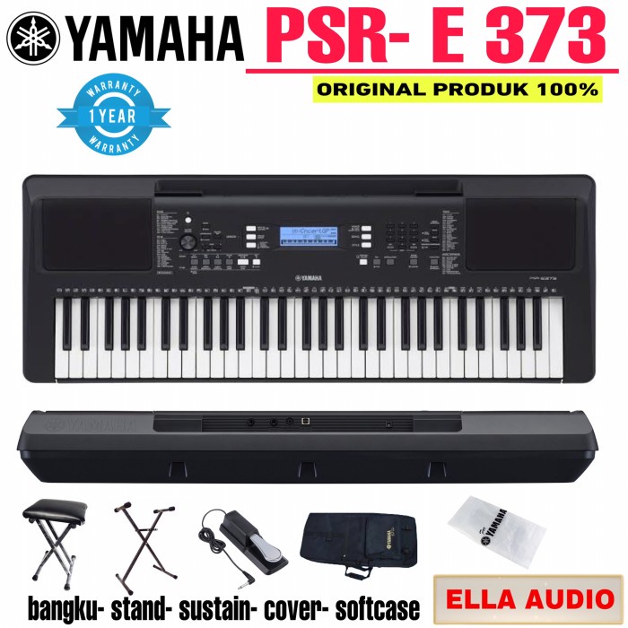 psr e373 keyboard paket psr e 373 - Tanpa bangku