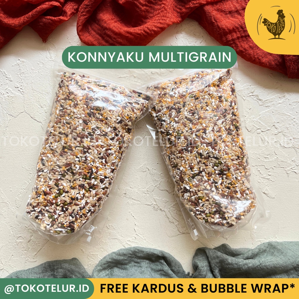 KONNYAKU - Beras MULTIGRAIN | Beras Sehat Diet &amp; Kesehatan - 500Gram