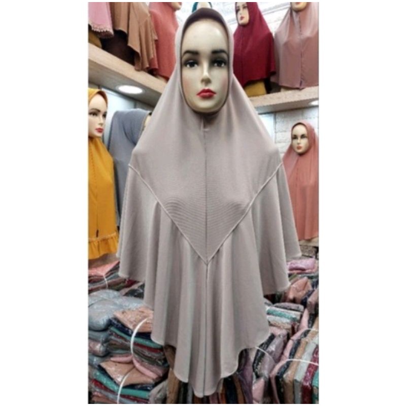 YASMIN Jilbab Bergo Khimar Jersey Premium ITY Korea