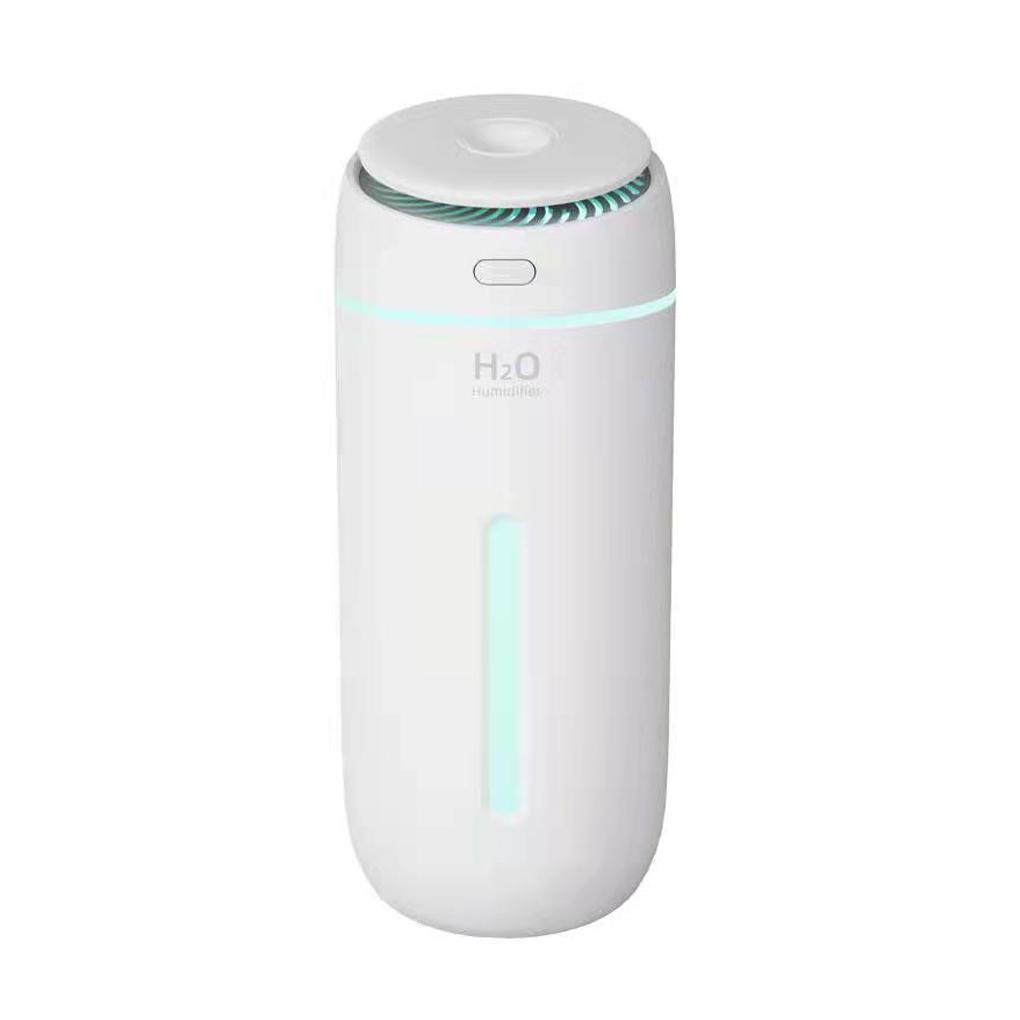 Abs Humidifier Udara 2gear Adjustable Anti Bocor 400ml Silinder Tombol Kontrol Kamar Tidur Mobil Pengharum Mist Maker