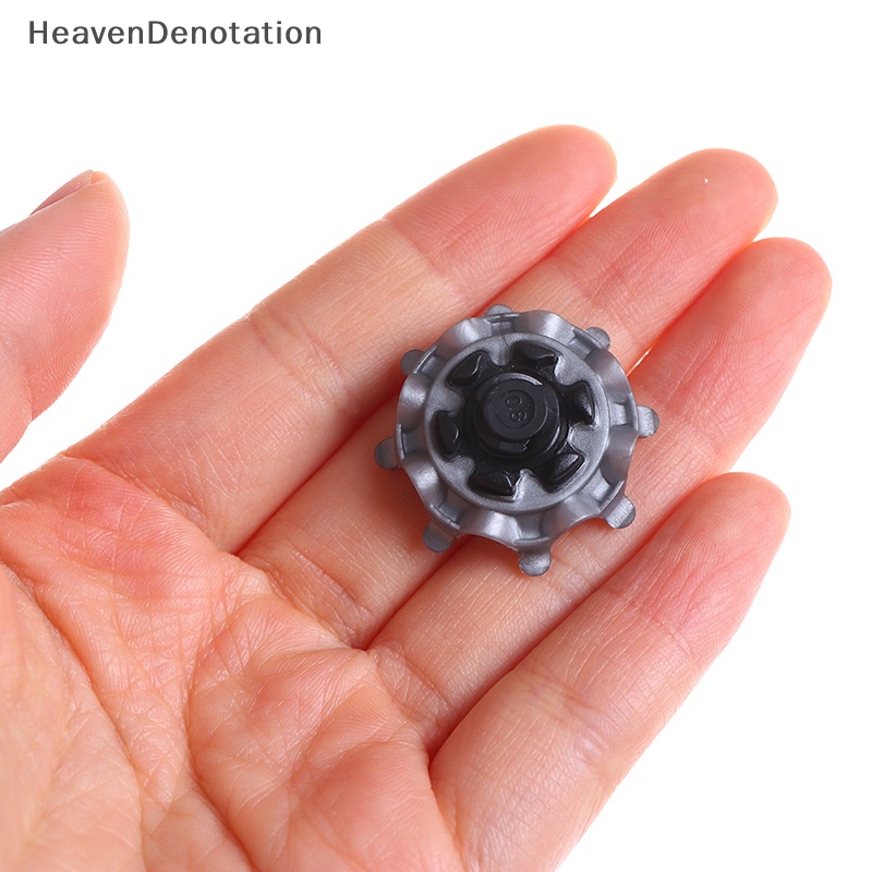 [HeavenDenotation] 14x Perak Sepatu Golf Paku Putaran Cepat Studs Cleats Softspikes Untuk Footjoy HDV