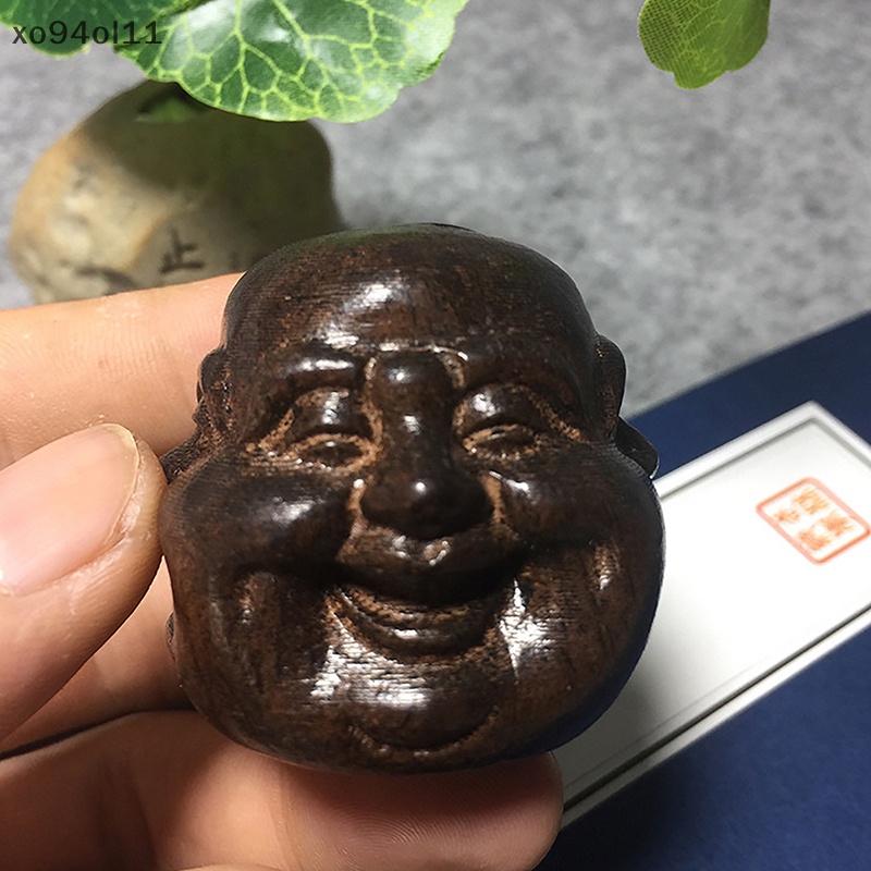 Xo Koleksi Patung Kepala Buddha Ukiran Tangan Cina Buddha Empat Muka OL