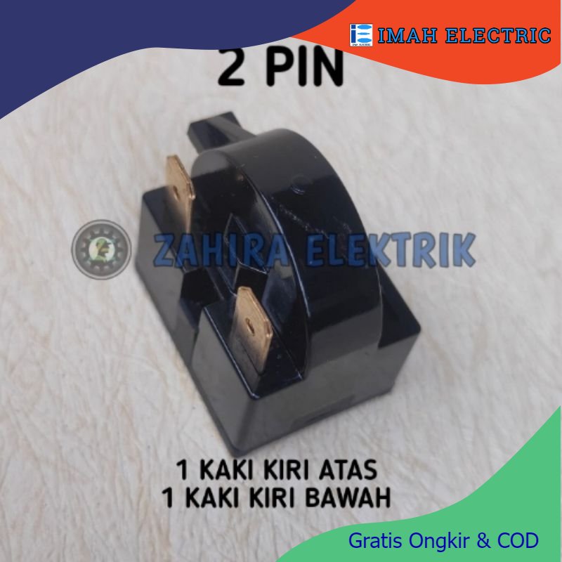 [COD] RELAY PTC KULKAS / PTC RELAY KULKAS 2 PIN KIRI