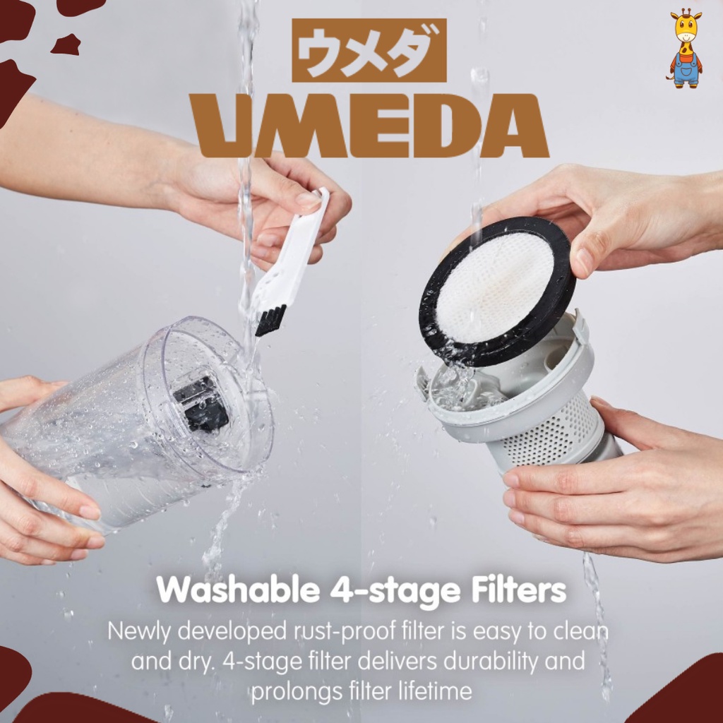 Umeda U-Stik Cordless Stick Vacuum -  Vacuum Cleaner