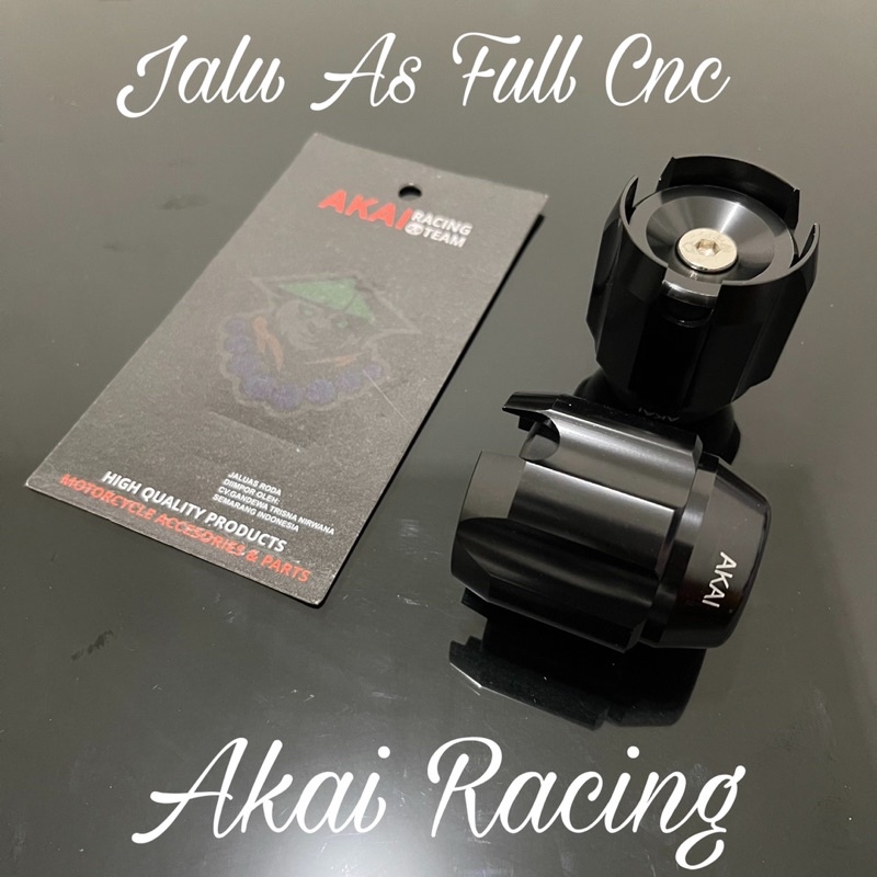 Jalu As Roda Full Cnc Akai Racing Universal / Jalu As Roda Depan / Jalu As Roda Belakang [king diamond89]