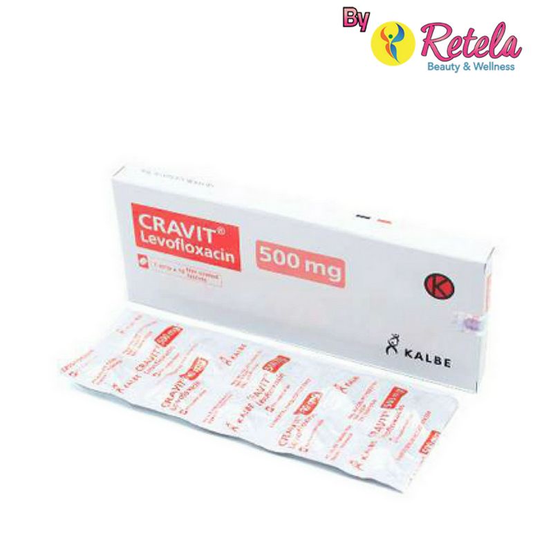 CRAVIT 500MG 1 STRIP 10 TABLET