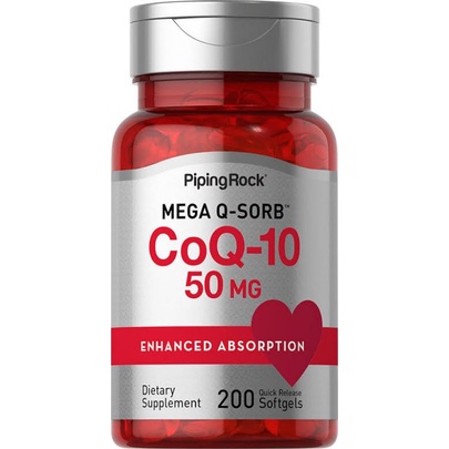 Pipingrock coq10 50 mg isi 200 coenzyme q10