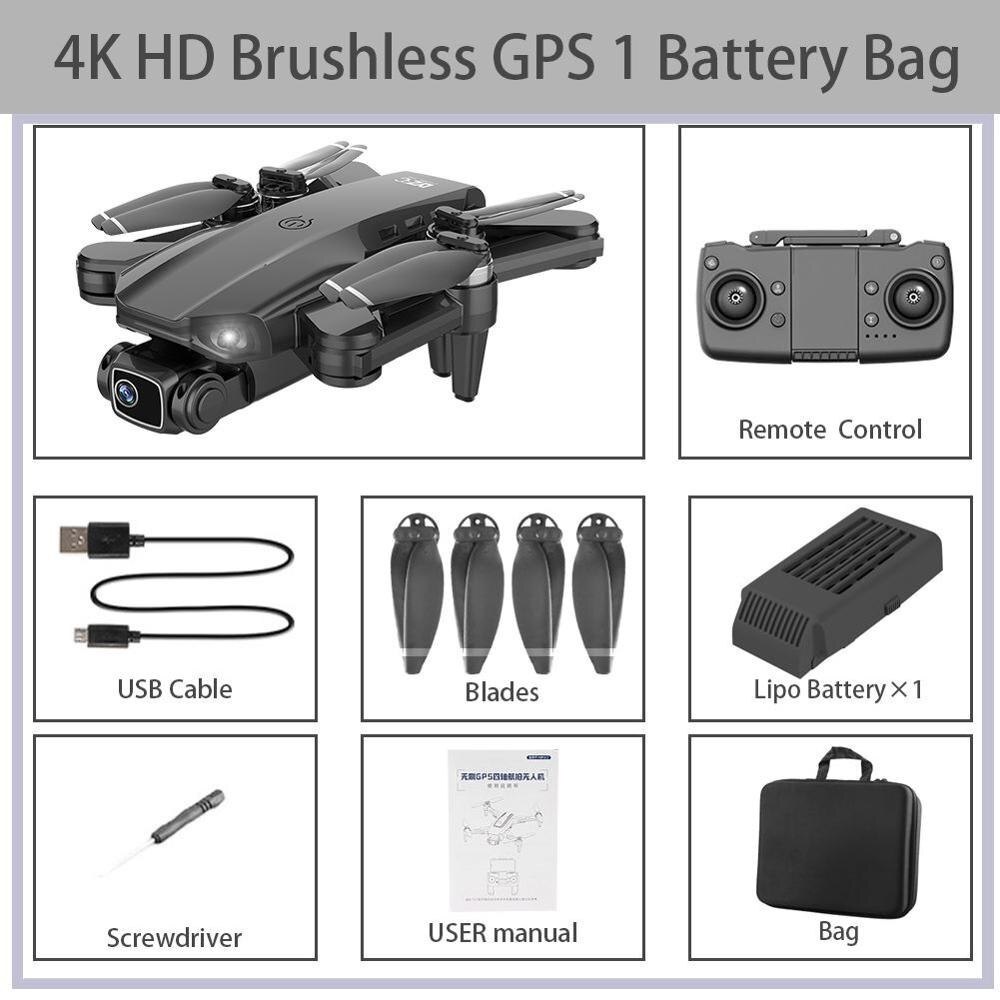 SP16 L900 PRO GPS Drone 4K Dual HD Camera RC Distance 1200M With Bag