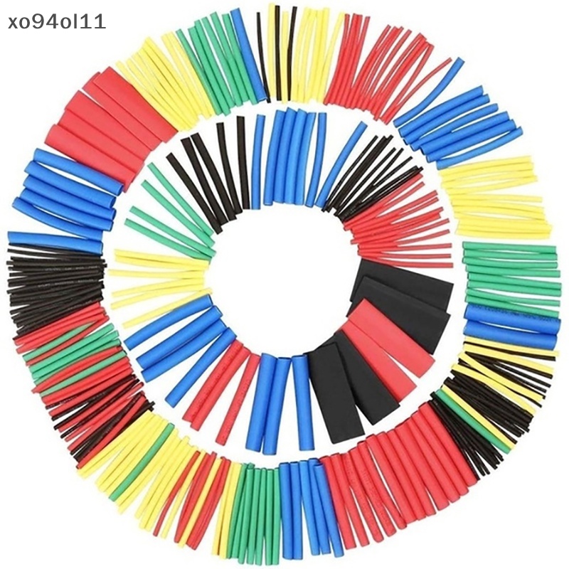 Xo Ditingkatkan 164/328 /656 /984Pcs Heat Shrink Tubing Isolasi Shrinkable Tube OL