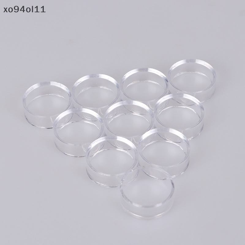 Xo 10PCS Stand Sphere Holder Display Bening Akrilik Untuk Base Bola Kristal OL