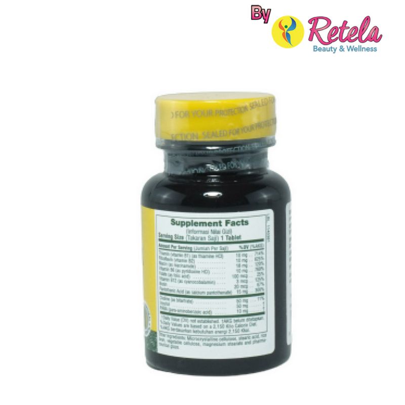 NATURE'S PLUS B COMPLEX 60 TABLET