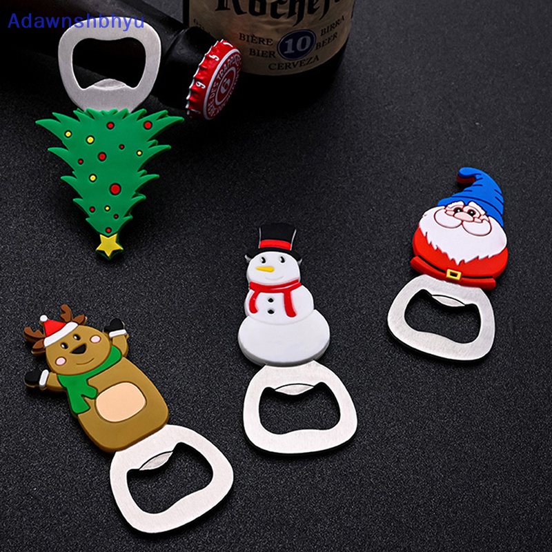 Adhyu Christmas Can Opener Pembuka Botol Bir Starter Kulkas Magnet Alat Dapur ID