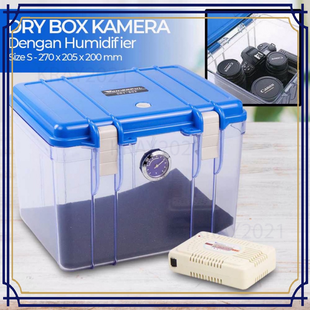 Dry Box Kamera Kotak Kering Size S with Dehumidifier KK736
