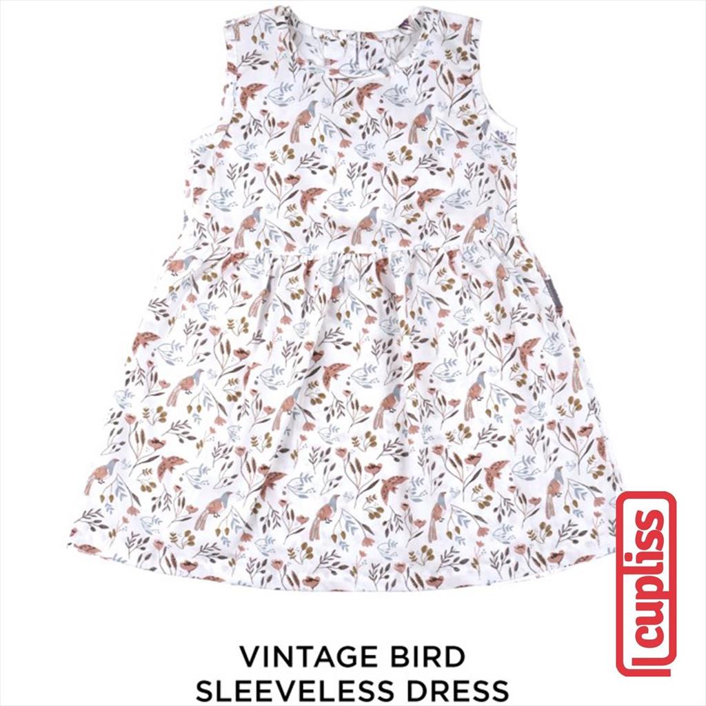 Vintage Bird Palmerhaus Dress Sleeveless Dress Anak