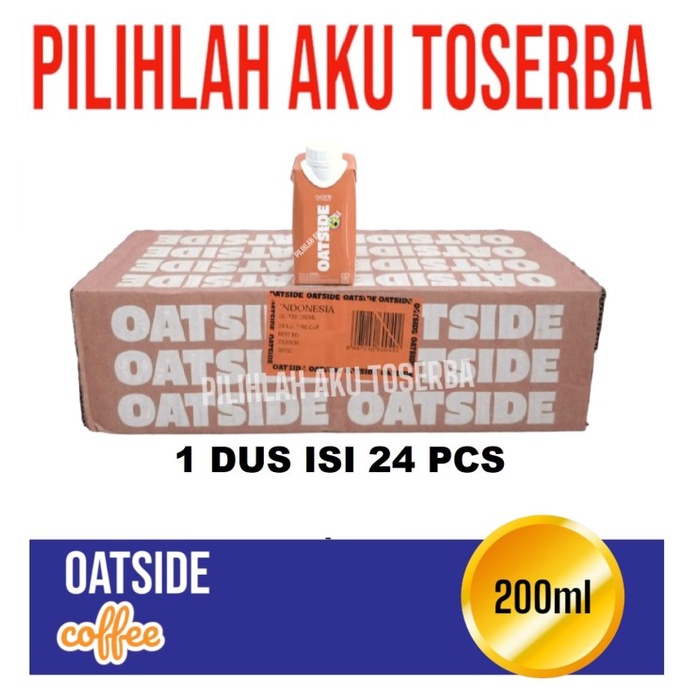 OATSIDE COFFEE Susu Oat Milk 200 ml - ( 1 DUS ISI 24 )