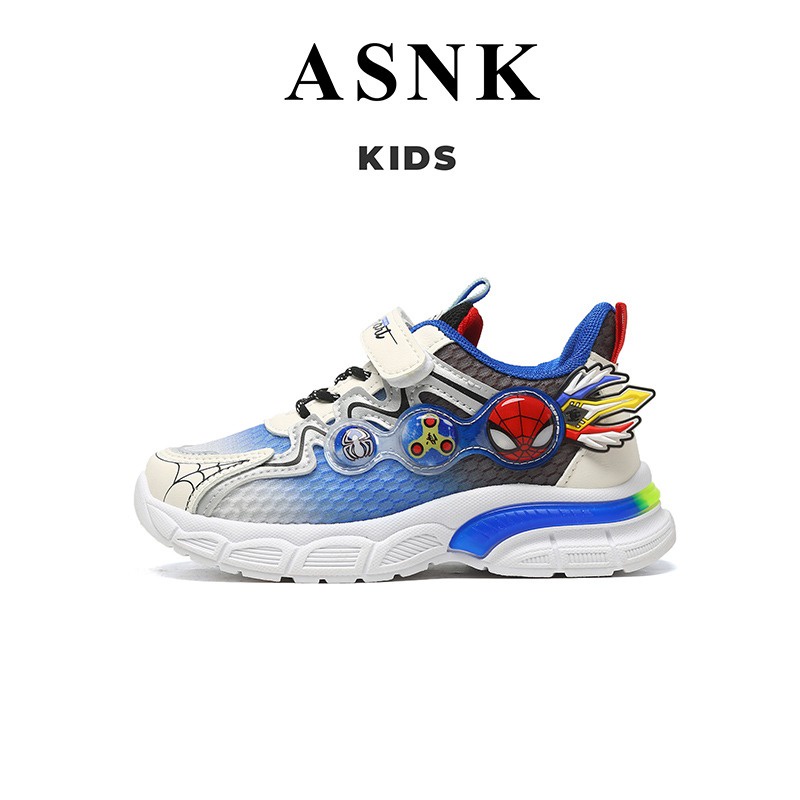 [GROSIR][COD] SEVEN_DAY SEPATU SNEAKERS CHARACTER  ANAK BOY &amp; GIRL UNTUK USIA 3-12 TAHUN / ANAK LAKI-LAKI &amp; PREMPUAN WM2324 BIRU