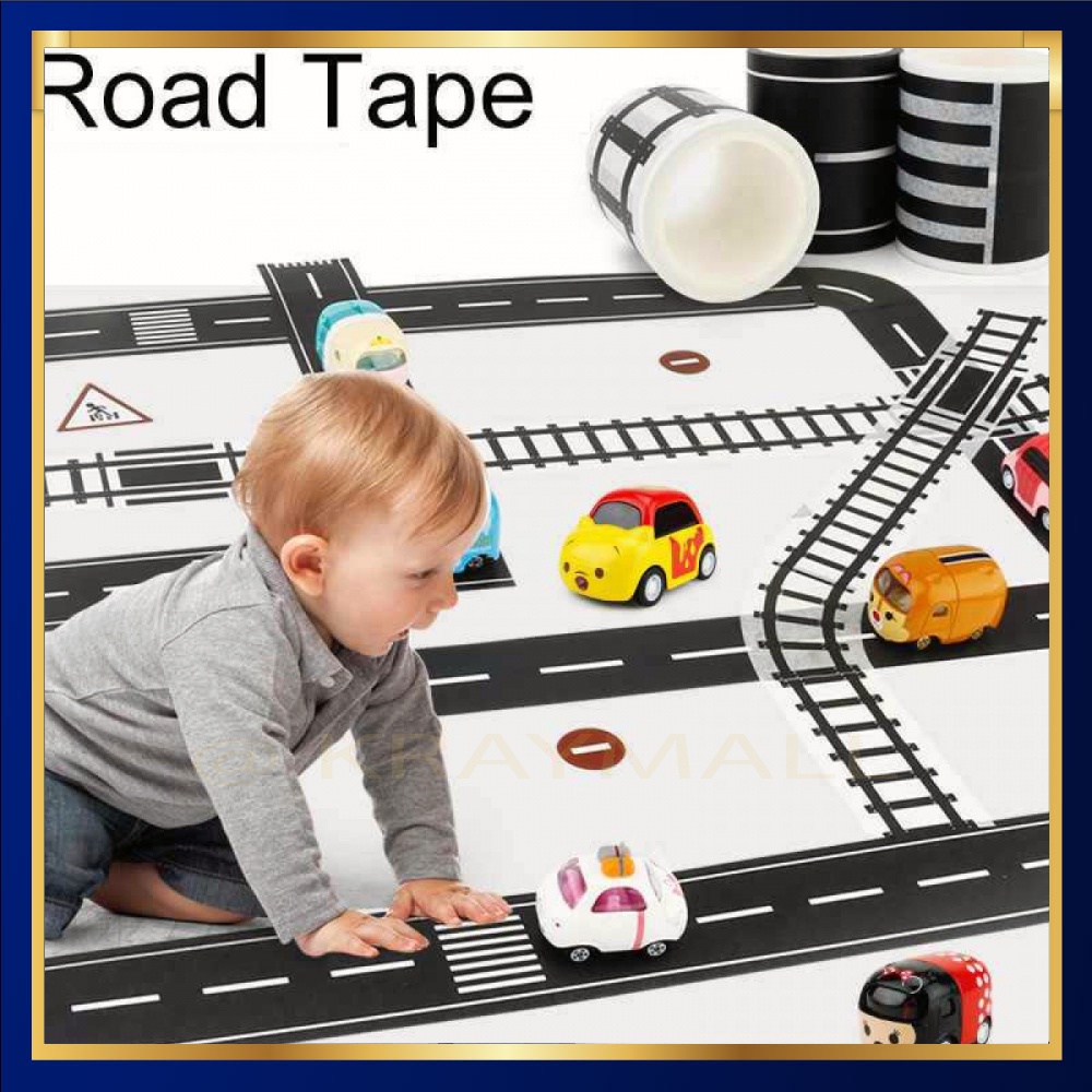 

Lakban Lintasan Mainan Anak Play Tape Road 48mm - HX-6005