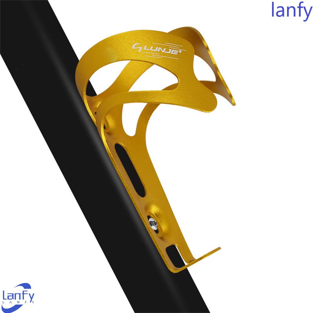 Lanfy Tempat Botol Minum Aluminium Alloy MTB Sepeda Sepeda Sepeda Jalan Ketel Holder Sepeda Bagian Aksesoris Sepeda Rak Cangkir Air