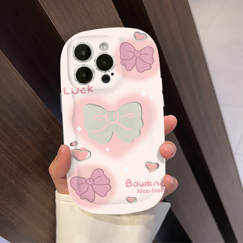 IPHONE Butterfly Casing Ponsel Transparan Kompatibel Untuk Iphone14 13 12 11 Pro Max7 +8 Plus Casing XS X XR Silikon Shockproof Cover Cell Precticer