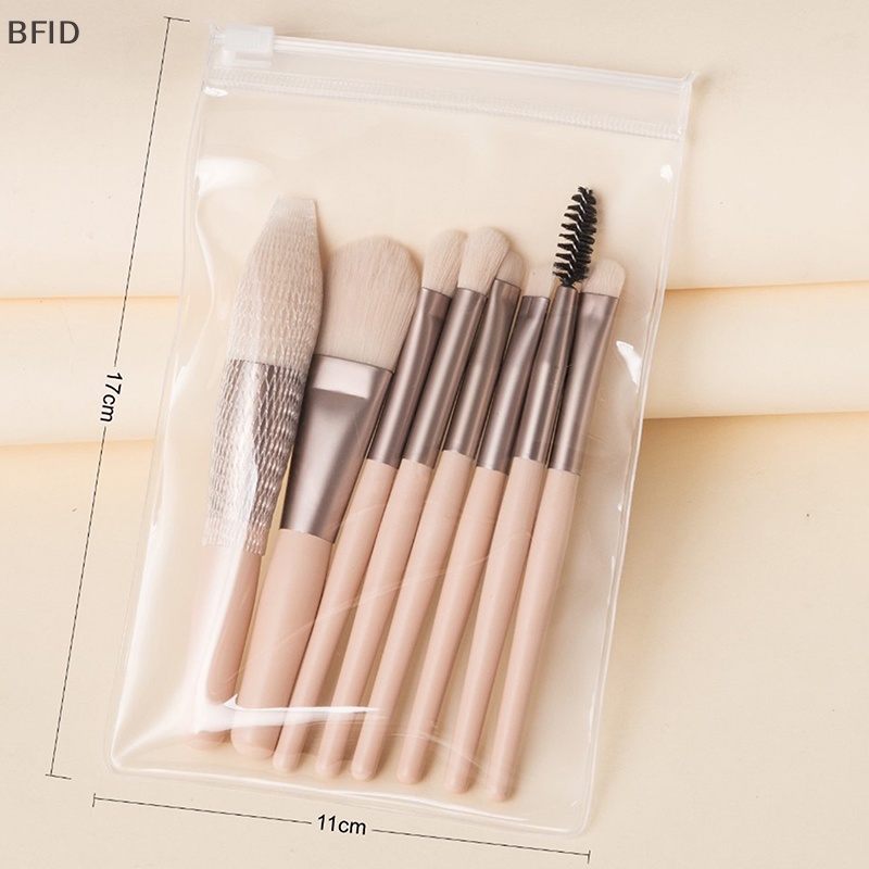 [BFID] 8pcs Mini Pro Brush Makeup Pemula Gagang Matte Portable Soft Brush [ID]