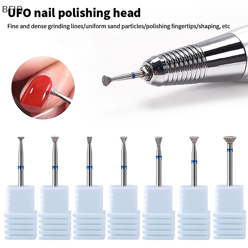 [BFID] Diamond Mesin Elektrik Nail Gel Polish Cutter Mata Bor Manicure Bit File [ID]
