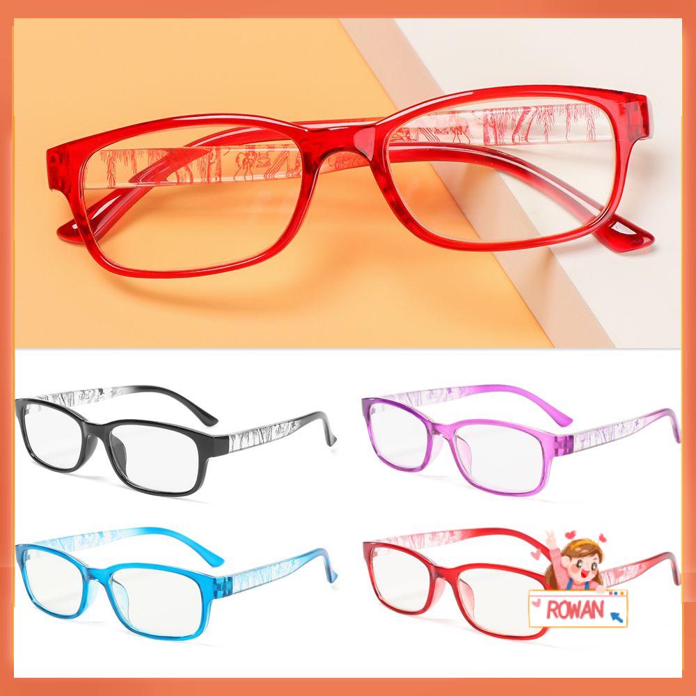 R-flower Presbyopia Eyeglasses Mengurangi Ketegangan Mata High-definition PC AC Hyperopia Eyewear