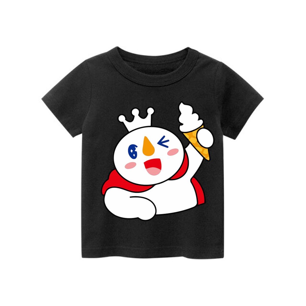 Promo Kaos anak Pou Mixue T-shirt kekinian cute