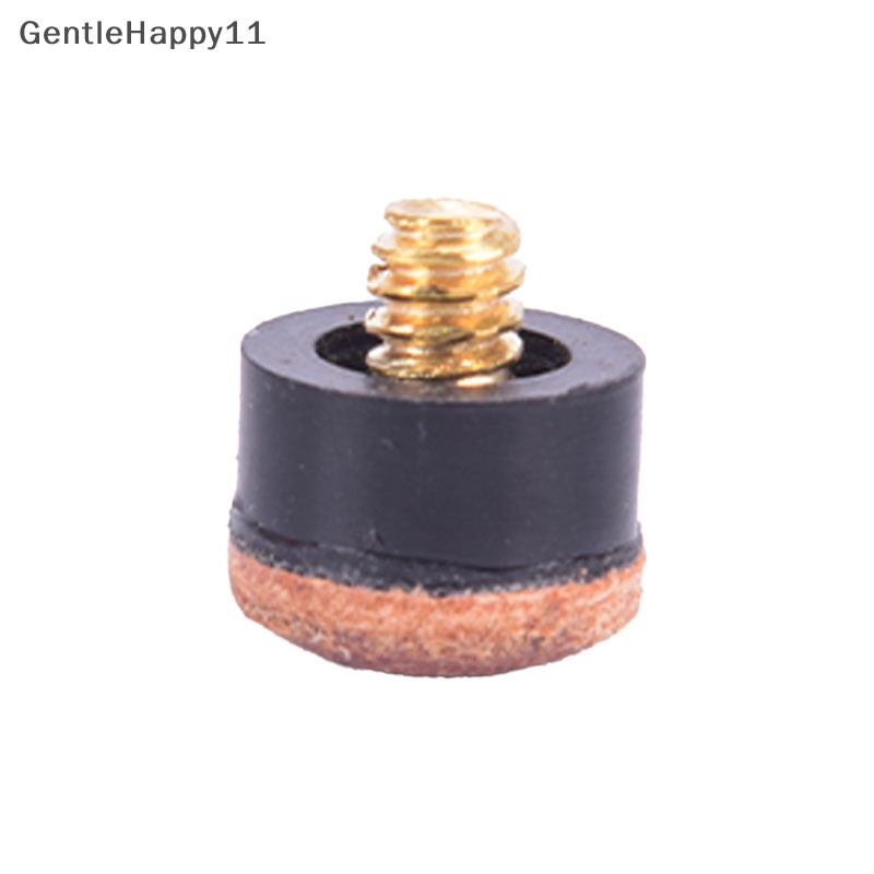 Gentlehappy 10PCs Screw On Cue Tips Untuk Stik Cue Kolam Renang Billiard Dan Bagian Snooker Cue id