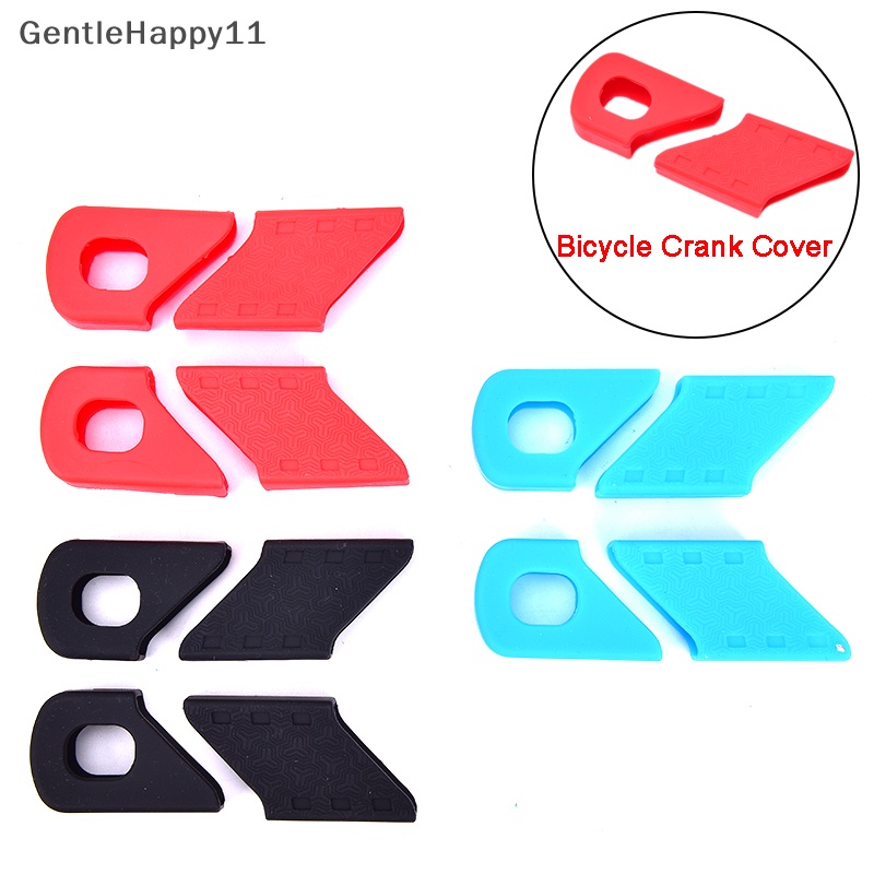 Gentlehappy 4Pc Penutup Engkol Sepeda Arm Sleeve Cycling Crankset Protect Chainwheel Protector id