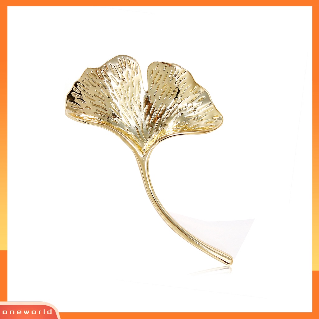 [ONR] Perhiasan Bros Ginkgo Daun Bros