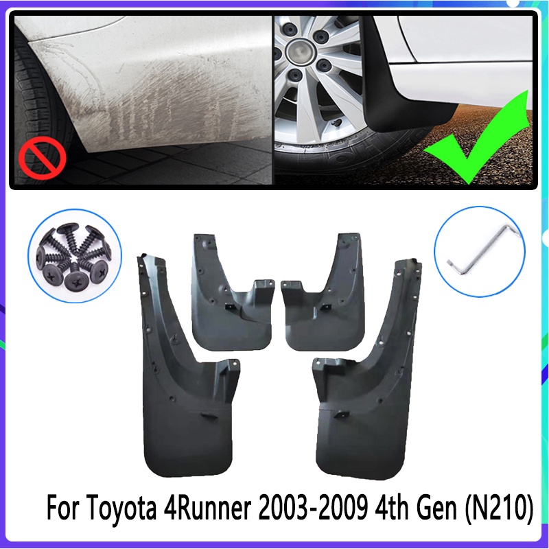 Flaps Lumpur Mobil Untuk Toyota 4Runner 4Runner SUV 2003~2009 2004 2005 2006 Mudguard Splash Guards Fender Mudflaps Aksesoris Mobil