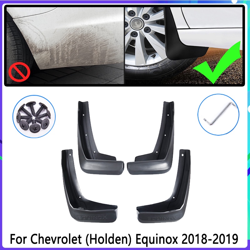 4pcs Flaps Lumpur Mobil Untuk Chevrolet Holden Equinox2018 2019 3th Gen Mudguard Splash Guards Fender Mudflaps Aksesoris Mobil