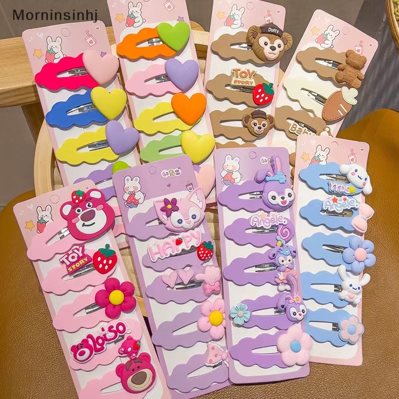 Mornin 1Set Lucu Warna-Warni Jepit Rambut Set Wanita Perempuan BB Hair Clip Pin Jepit Aksesoris Untuk Anak Hairgrip Hiasan Kepala Hair Clips id