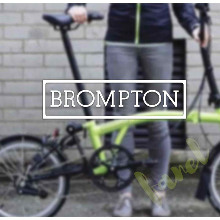 

[PS] STIKER BROMPTON CUTTING STICKER BROMPTON SEPEDA MOTOR MOBIL
