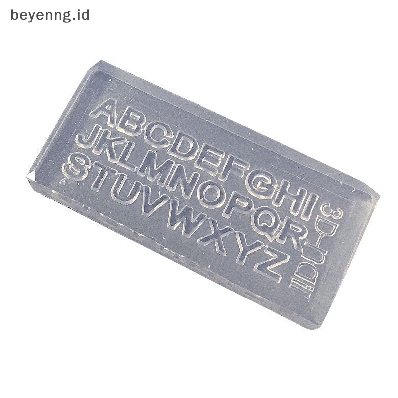 Beyen 1Pc 3D Huruf Cetakan Akrilik Dekorasi Nail Art Gambar DIY Desain Silicone Art ID