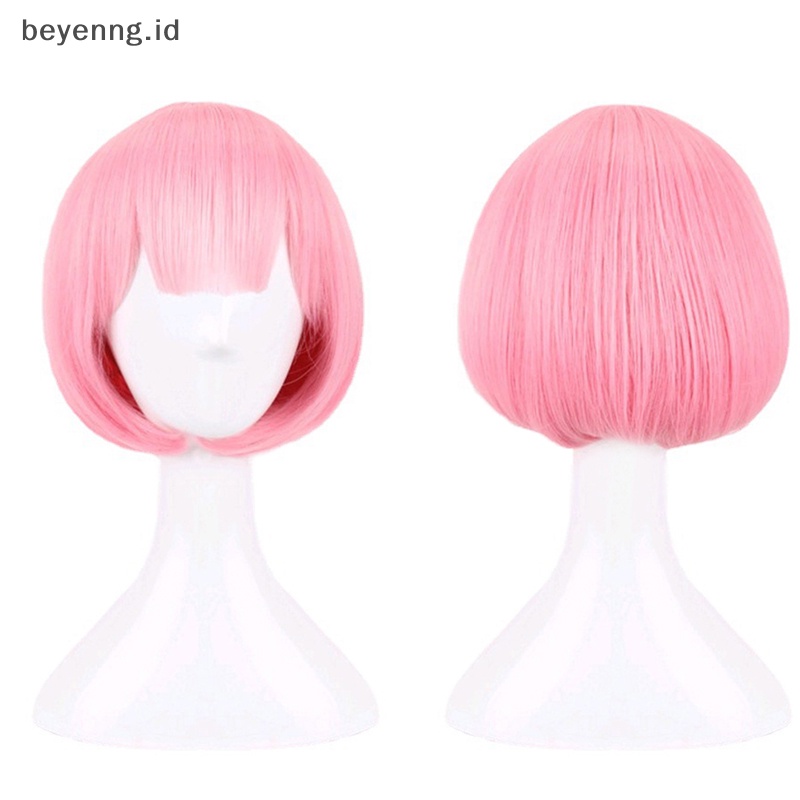 Beyen Life in a Different World Ram Rem Cosplay Wig Anime Cosplay Hiasan Kepala Props ID