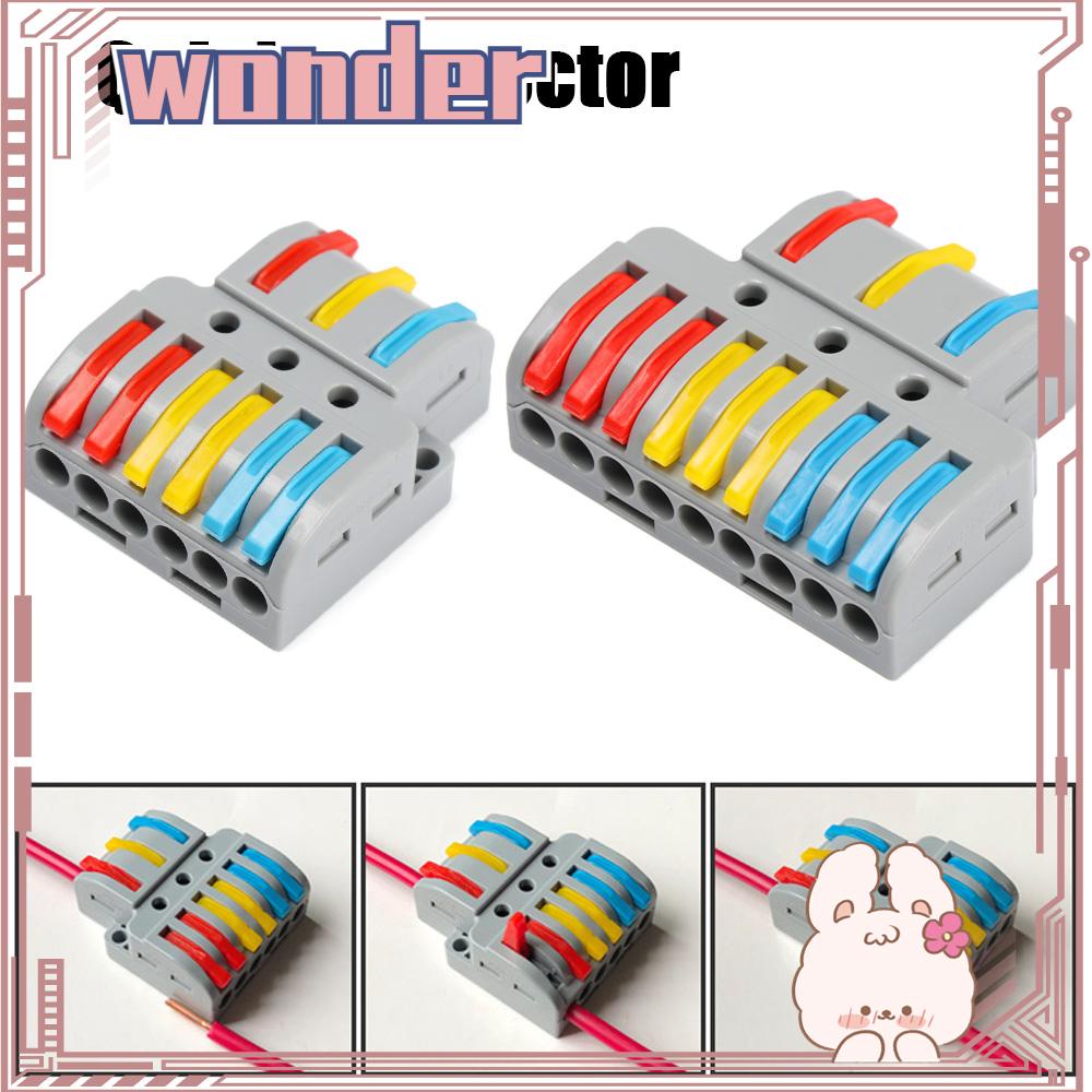 WONDER Quick Wire Connector High Quality Kabel Universal Pembagi Listrik Push-in Conductor