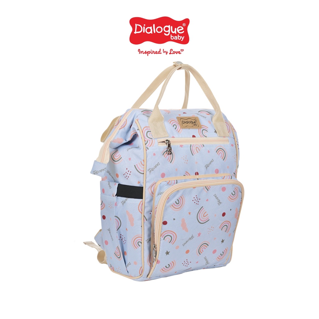 DIALOGUE LARGE DIAPER BAG 2IN1 TAS RANSEL HEAVEN SERIES DGT7521 / TAS BAYI