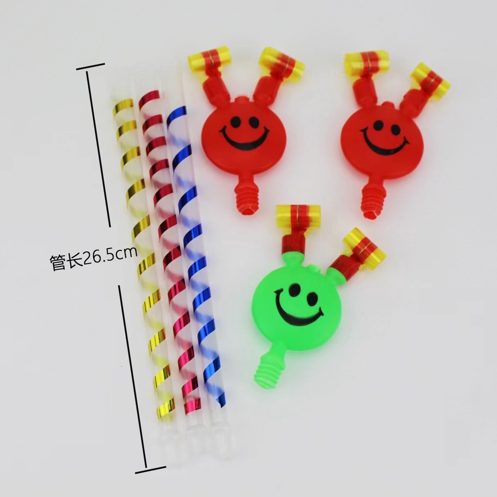 Mainan Anak Terompet Julur Smile Emoji