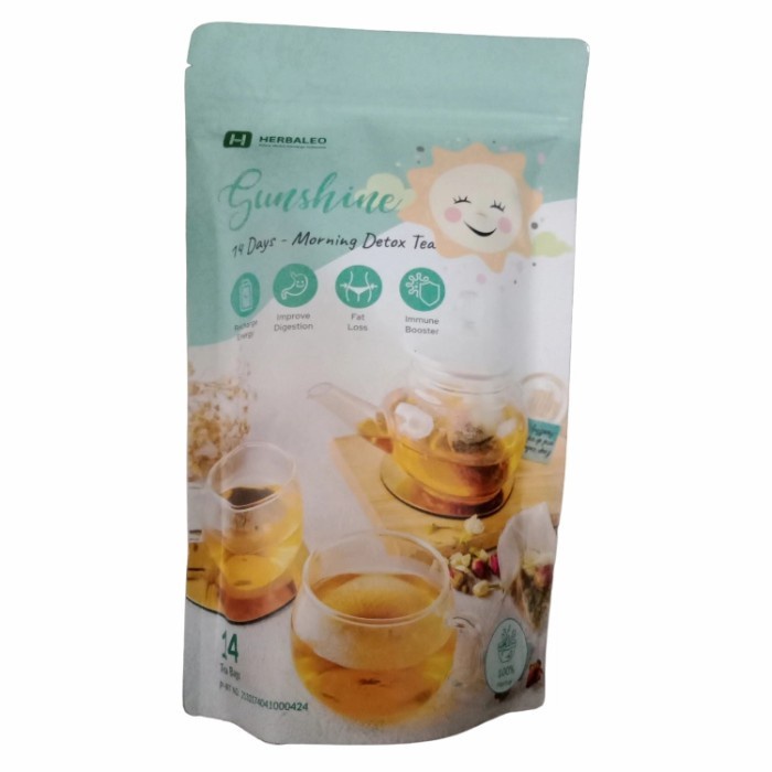 

HERBALEO SUNSHINE MORNING DETOX TEA 14 TEA BAGS - TEH DETOX