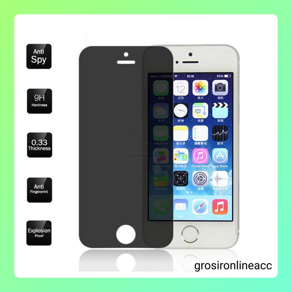 TG Full Black anti spy SY Clear for Iphone SE 2020 6 6s 6+ 6s+ 7 8 7+ 8+ SE X Xr Xs Max 11 12 13 14 14+ Mini Plus Pro