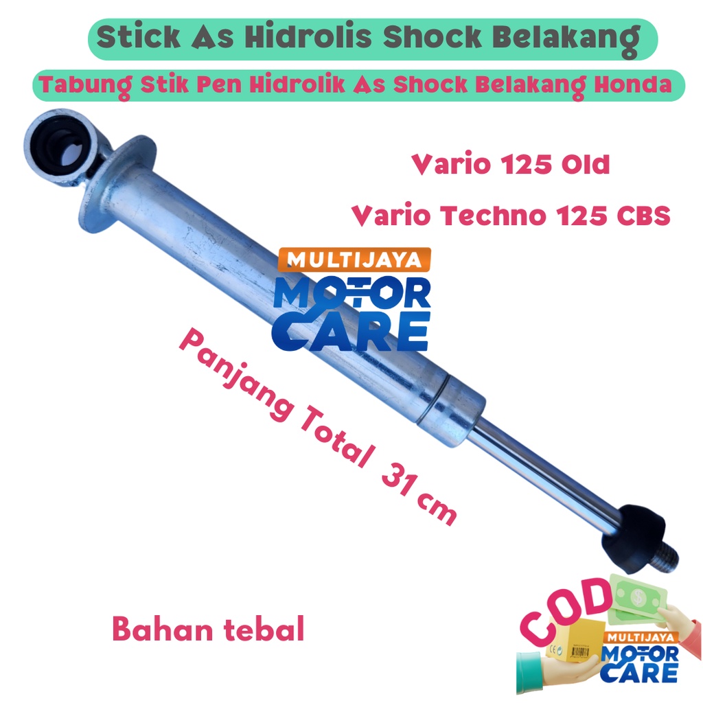 Tabung Stik As Hidrolis Shock Belakang Motor Matic Honda Vario Lama Vario Techno 125