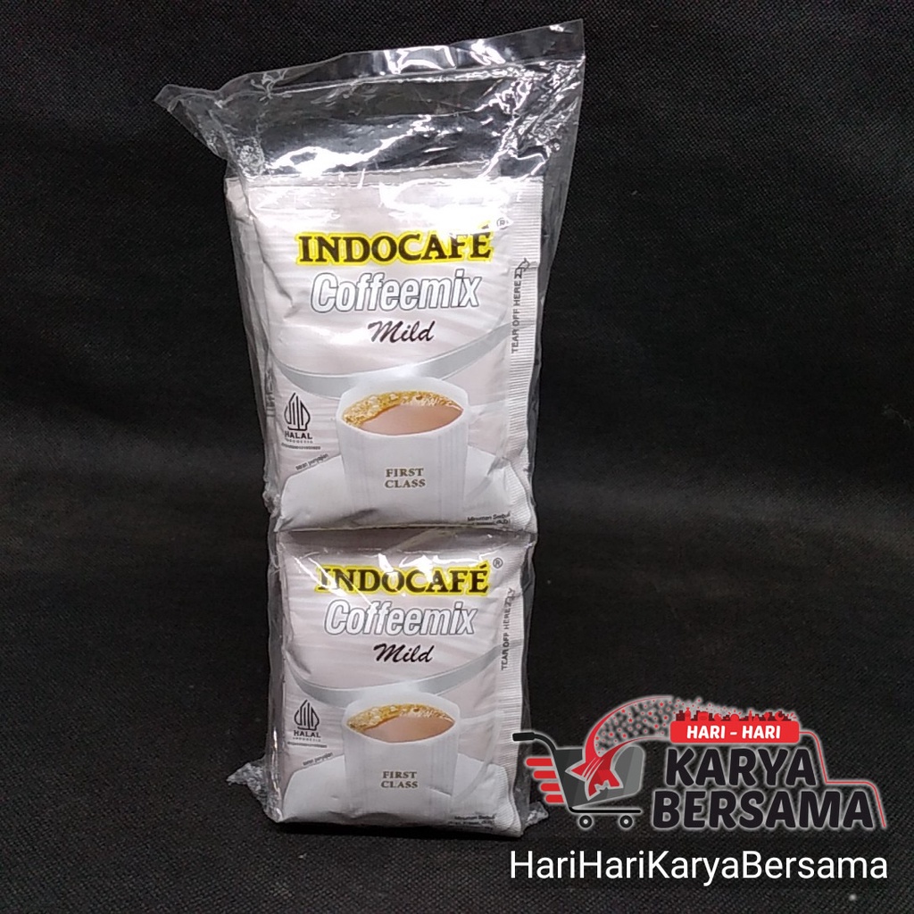 

MINUMAN SERBUK INDOCAFE COFFEEMIX MILD SACHET 10'S X 18GR